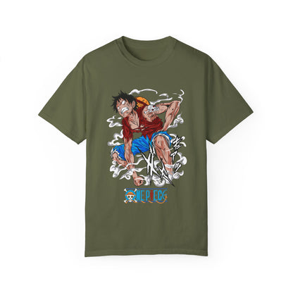 Anime-Inspired Unisex Garment-Dyed Tee - Perfect T-shirt for Fans of One Piece - CreativeRino