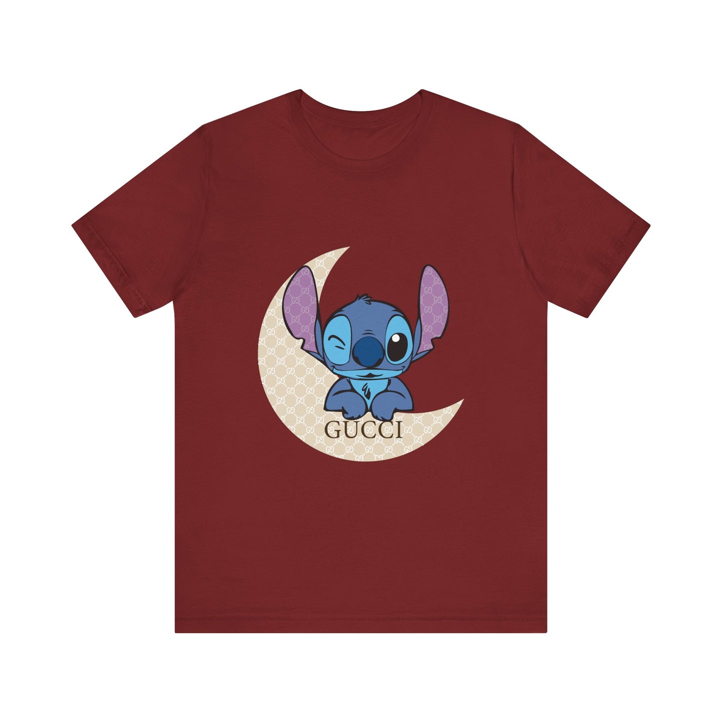 Stitch Gucci Unisex Jersey Short Sleeve Tee - CreativeRino