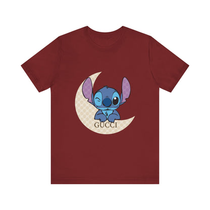 Stitch Gucci Unisex Jersey Short Sleeve Tee - CreativeRino