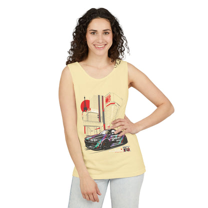 Nissan GT-R Racing Graphic Tank Top for Car Enthusiasts - CreativeRino