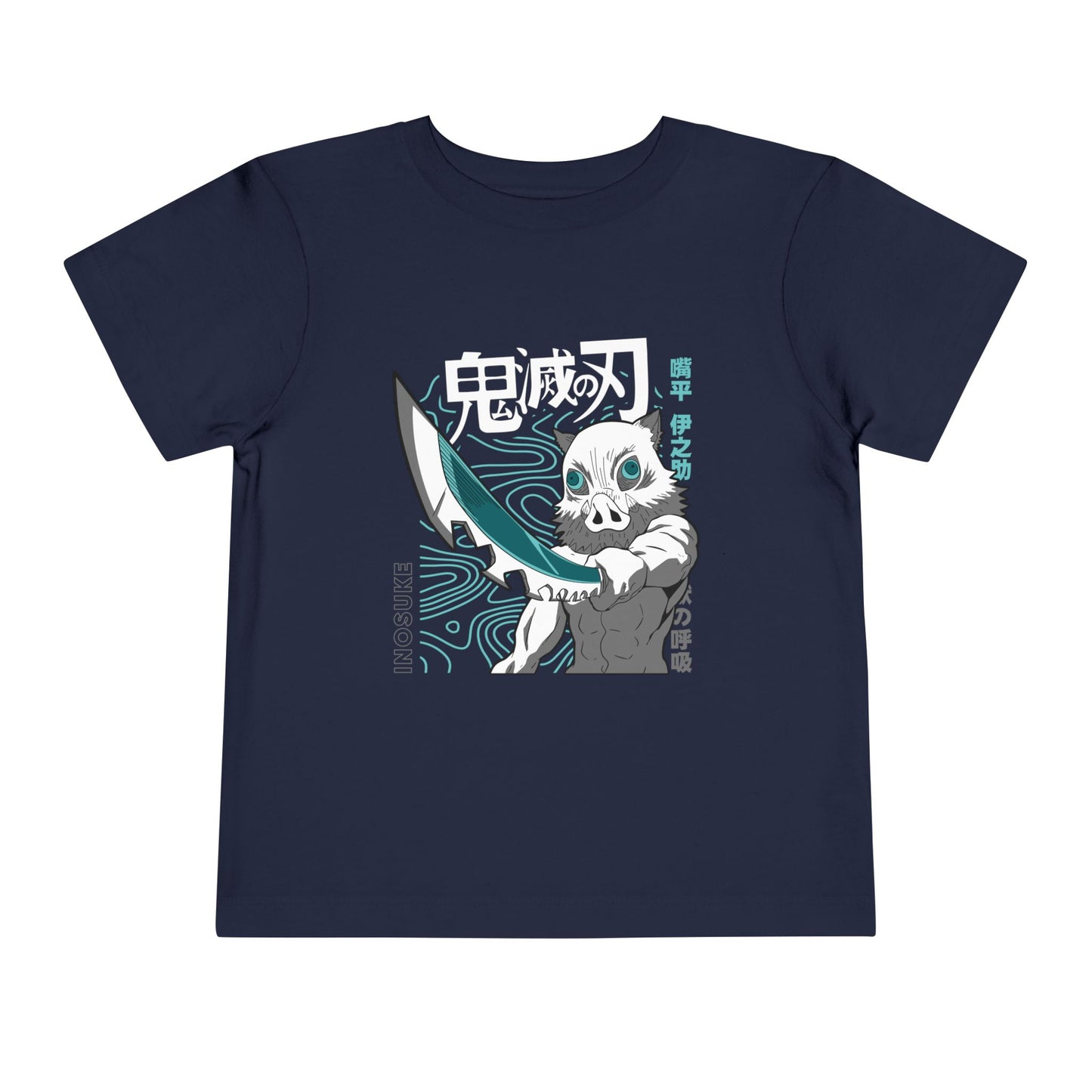 Cool Anime Kid's Graphic Tee – Demon Slayer Inspired Toddler T-shirt - CreativeRino