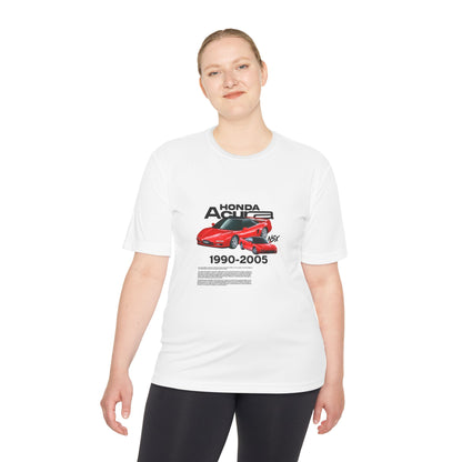 Honda ASPEC 1990-2005 Unisex Moisture Wicking Tee - Classic Car T-Shirt - CreativeRino