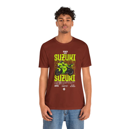 Biker Life Suzuki Unisex Jersey Short Sleeve Tee - Perfect T-shirt for Motorcycle Enthusiasts - CreativeRino