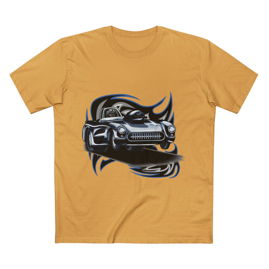 Classic Car Graphic Tee - Retro Automotive T-shirt Design for Car Enthusiasts - CreativeRino