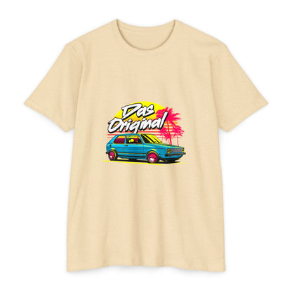 Retro Car Graphic T-Shirt - Das Original - Unisex CVC Jersey - CreativeRino