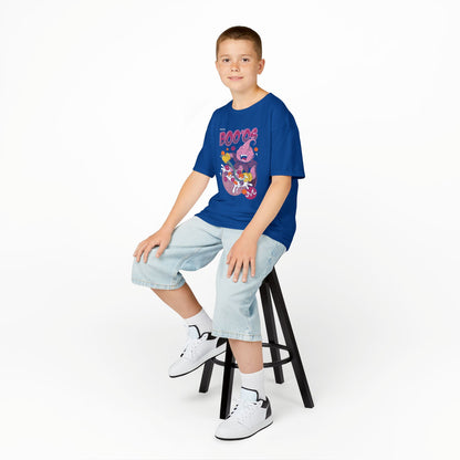 Anime Kids Fun Graphic Tee - "Boo's" T-shirt Design for Playful Adventures - CreativeRino