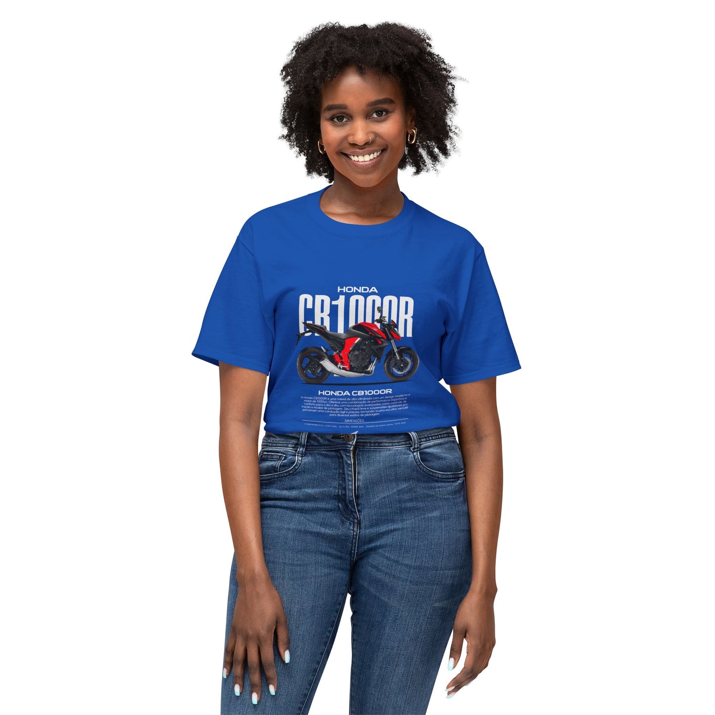 Honda CBR650R Unisex HD Cotton™ T-shirt | Motorcycle Enthusiast Apparel - CreativeRino