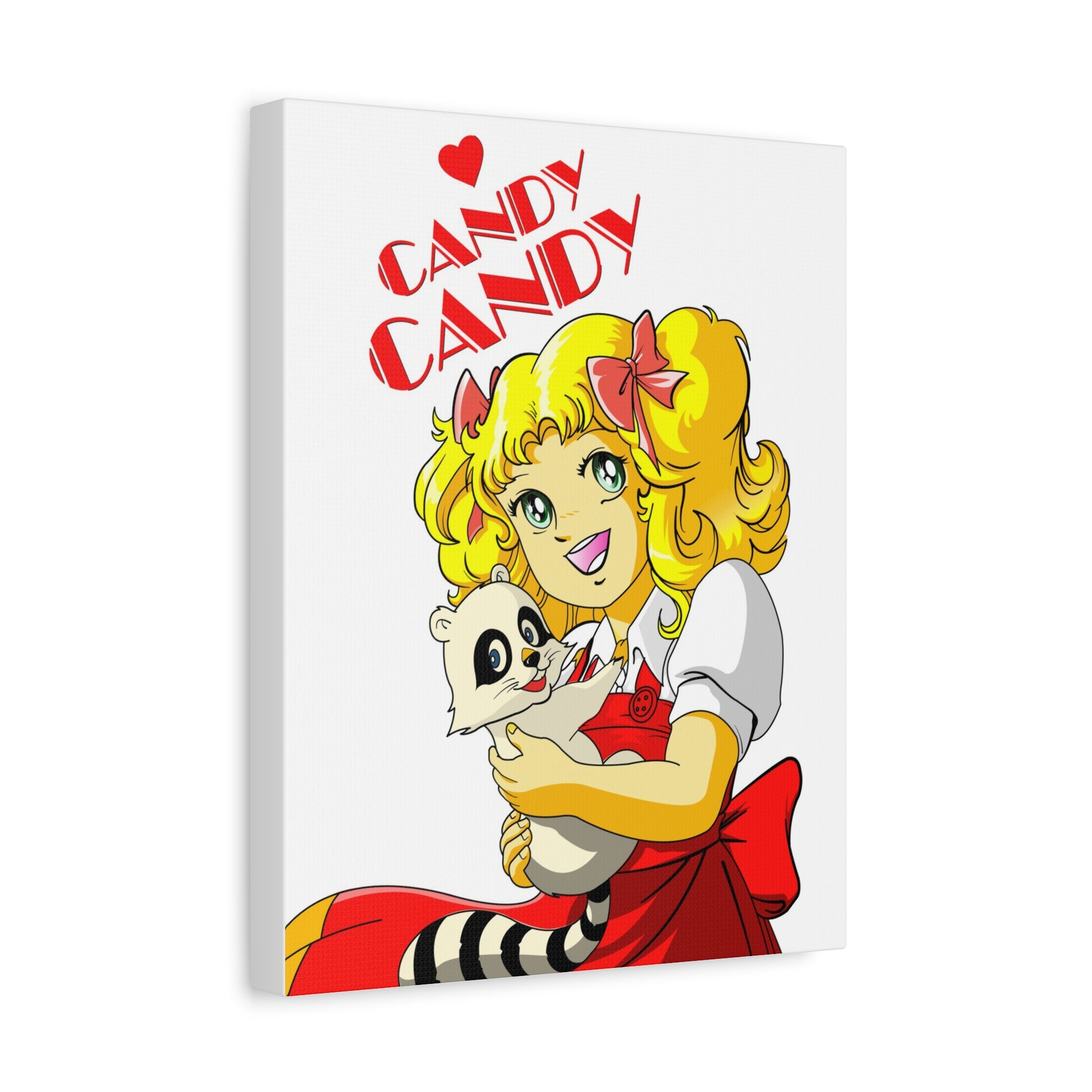 Candy Candy Wall Art - Whimsical Matte Canvas Print for Anime Lovers - CreativeRino