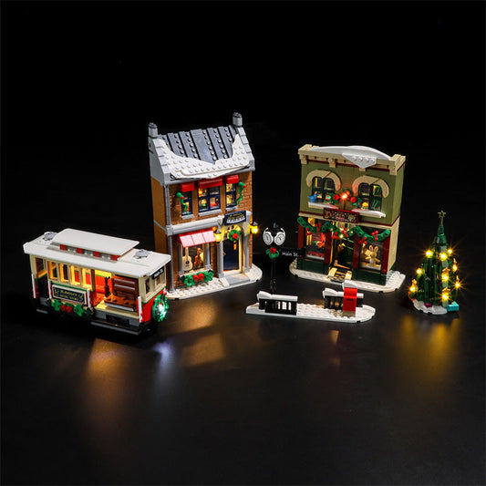 EABRICKS LED Lighting Kit for LEGO 10308 Holiday Main Street | Festive Christmas Series Toy Lights eprolo