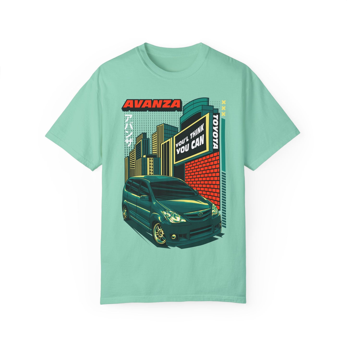 Vintage Avanza Car T-shirt for Auto Enthusiasts - CreativeRino