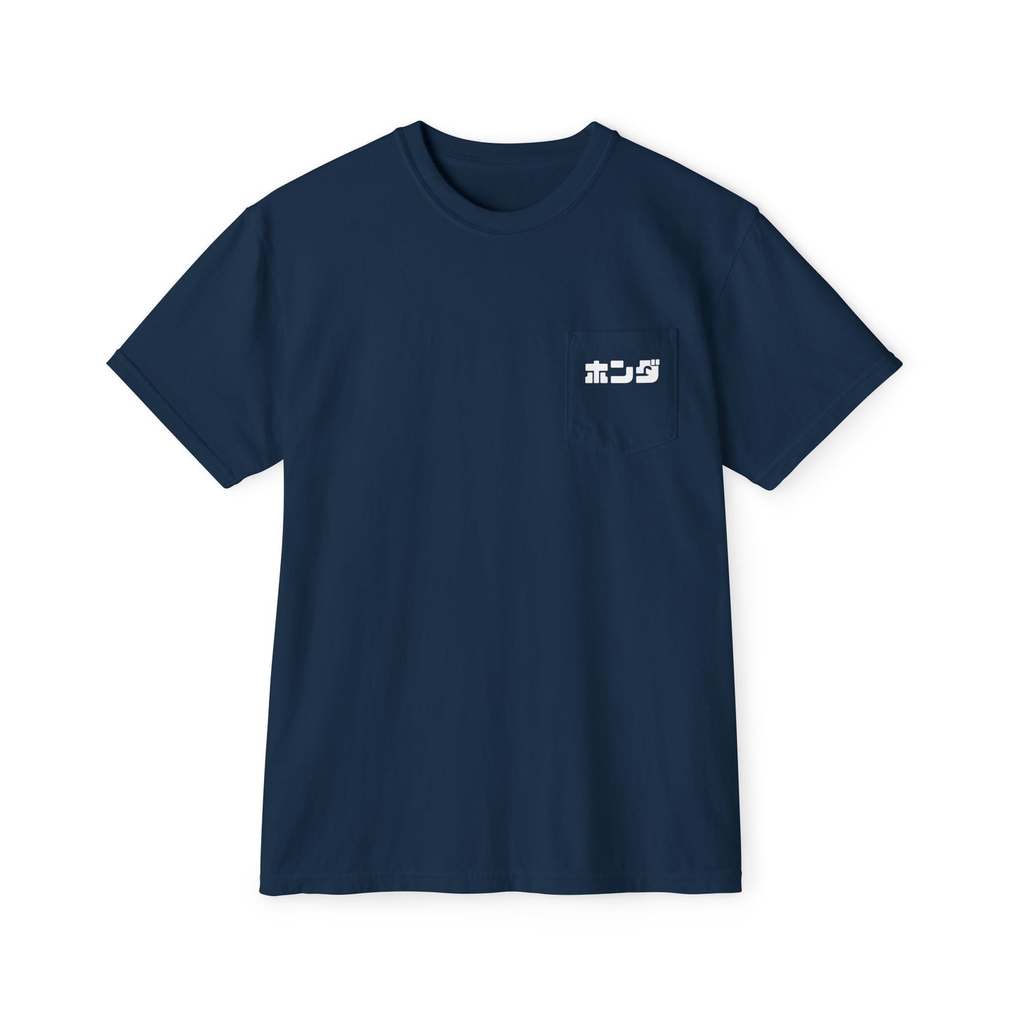 Honda Japanese Unisex Garment-Dyed Pocket T-Shirt - Casual Style for Everyday Comfort - CreativeRino