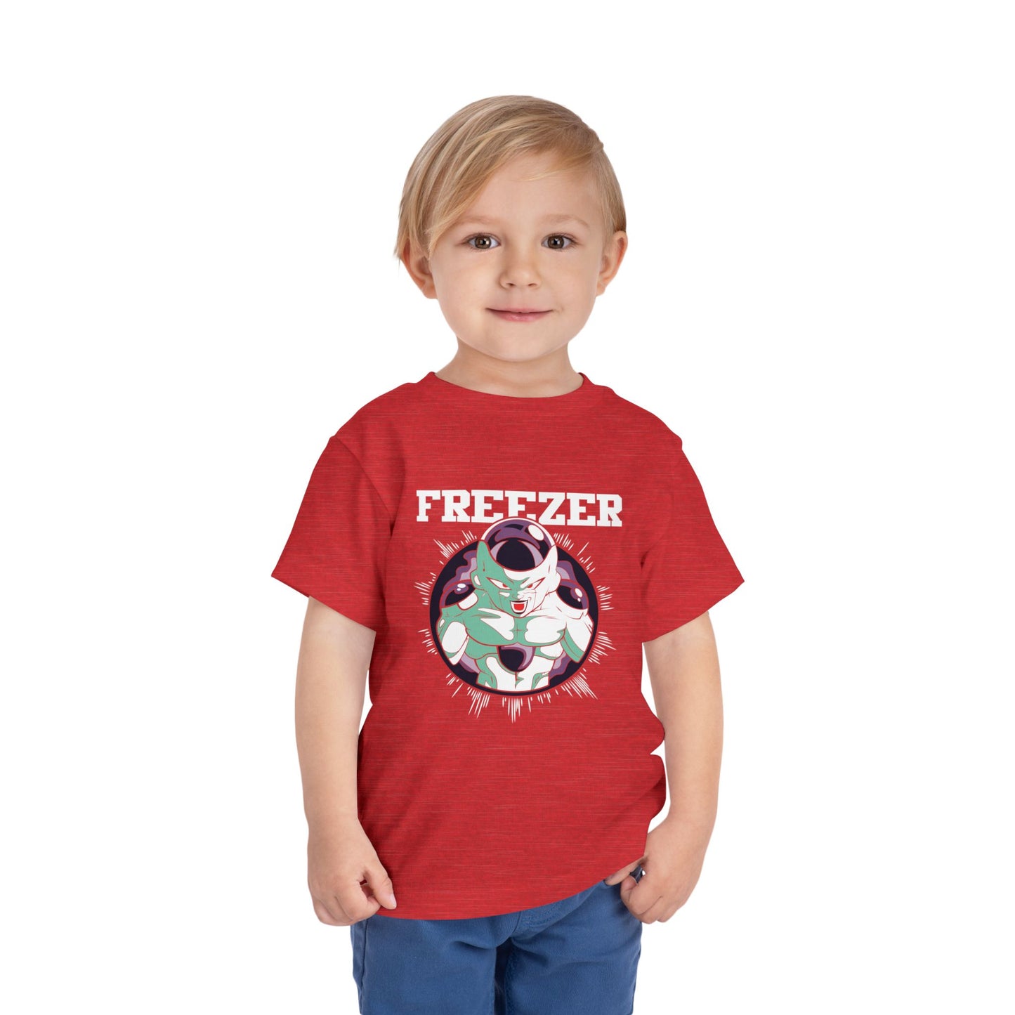Anime Toddler Short Sleeve Tee - Dragon Ball Graphic for Kids - CreativeRino