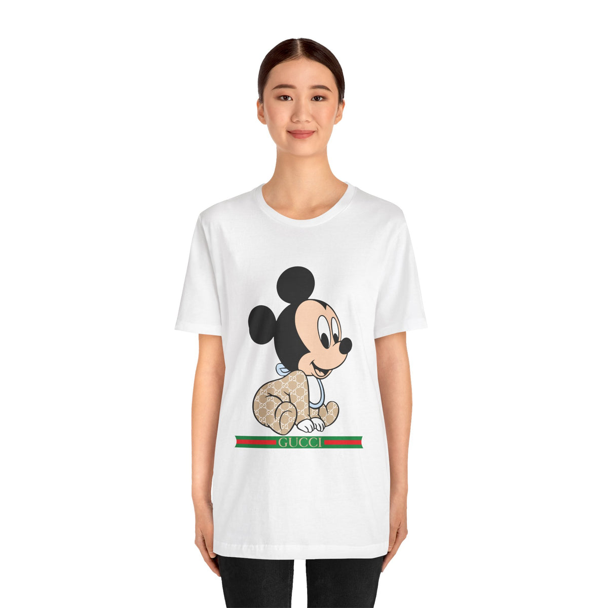 Mickey Mouse Gucci Inspired Unisex Tee - CreativeRino