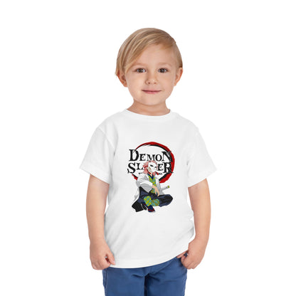 Demon Slayer Toddler Tee - Cute Anime T-shirt for Kids - CreativeRino