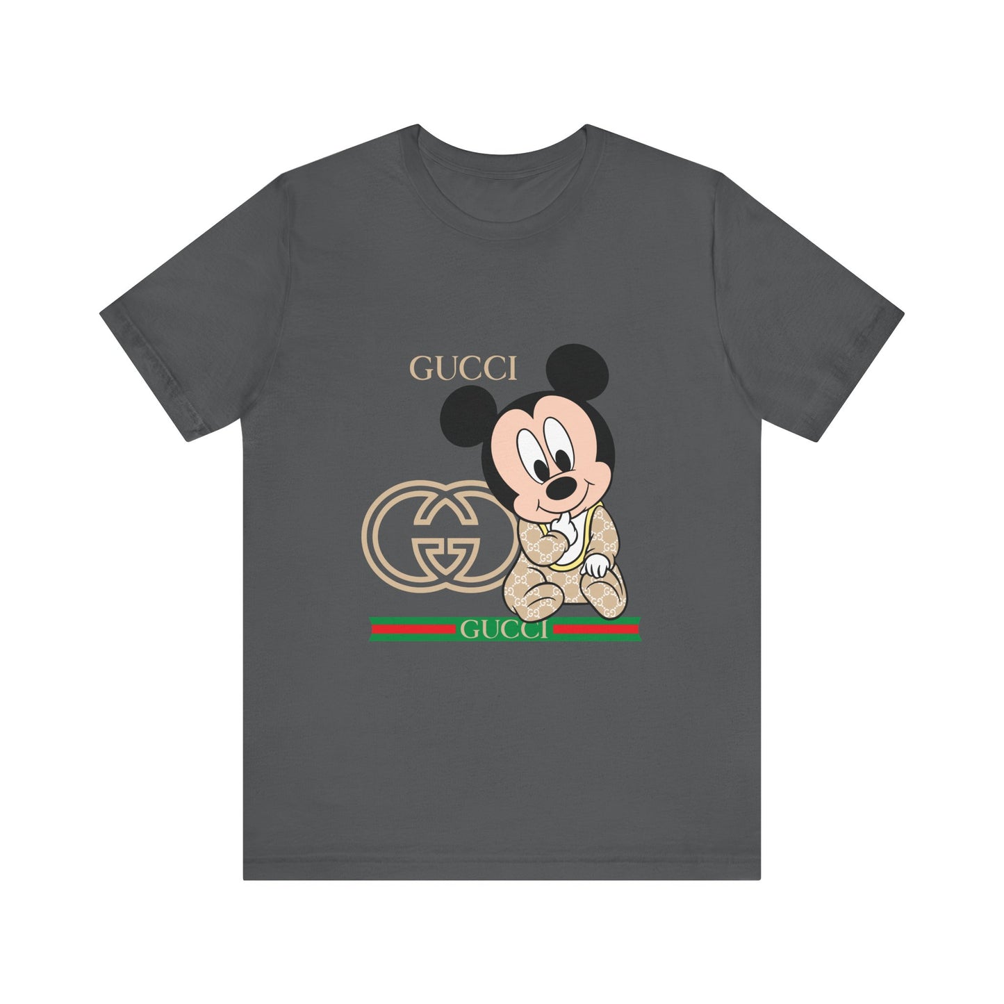 Mickey Mouse Gucci Tee - Unisex Short Sleeve T-shirt - CreativeRino