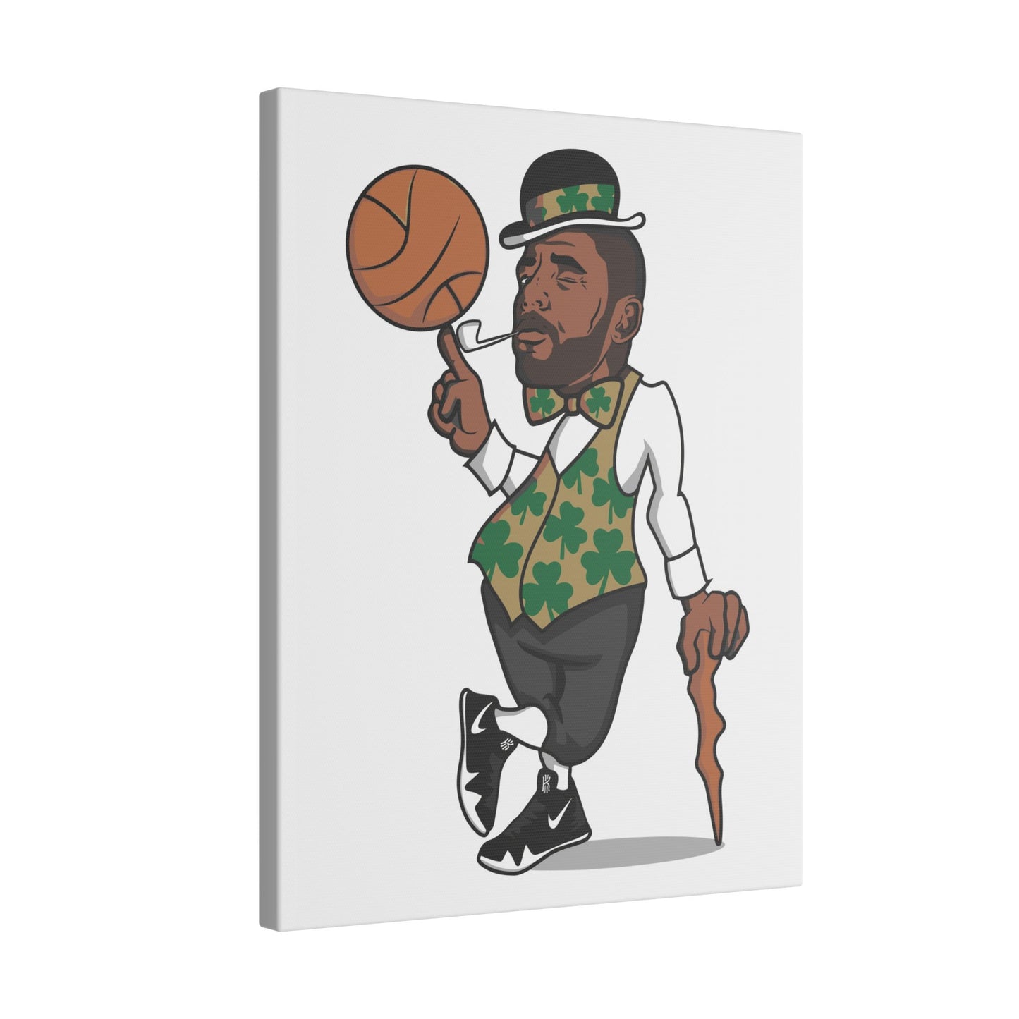 Khris Middleton Art Canvas - Basketball Player Print - CreativeRino
