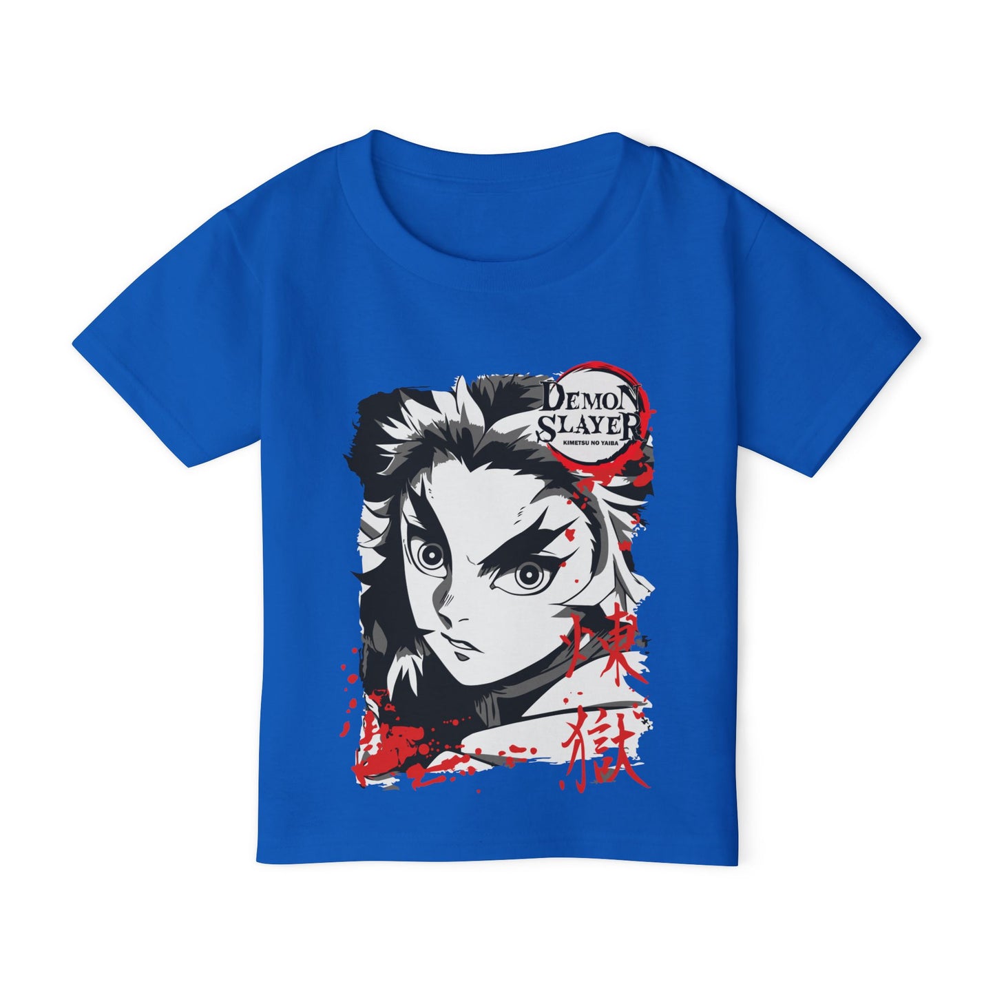 Demon Slayer Toddler T-Shirt - Cute Anime Design for Kids - CreativeRino