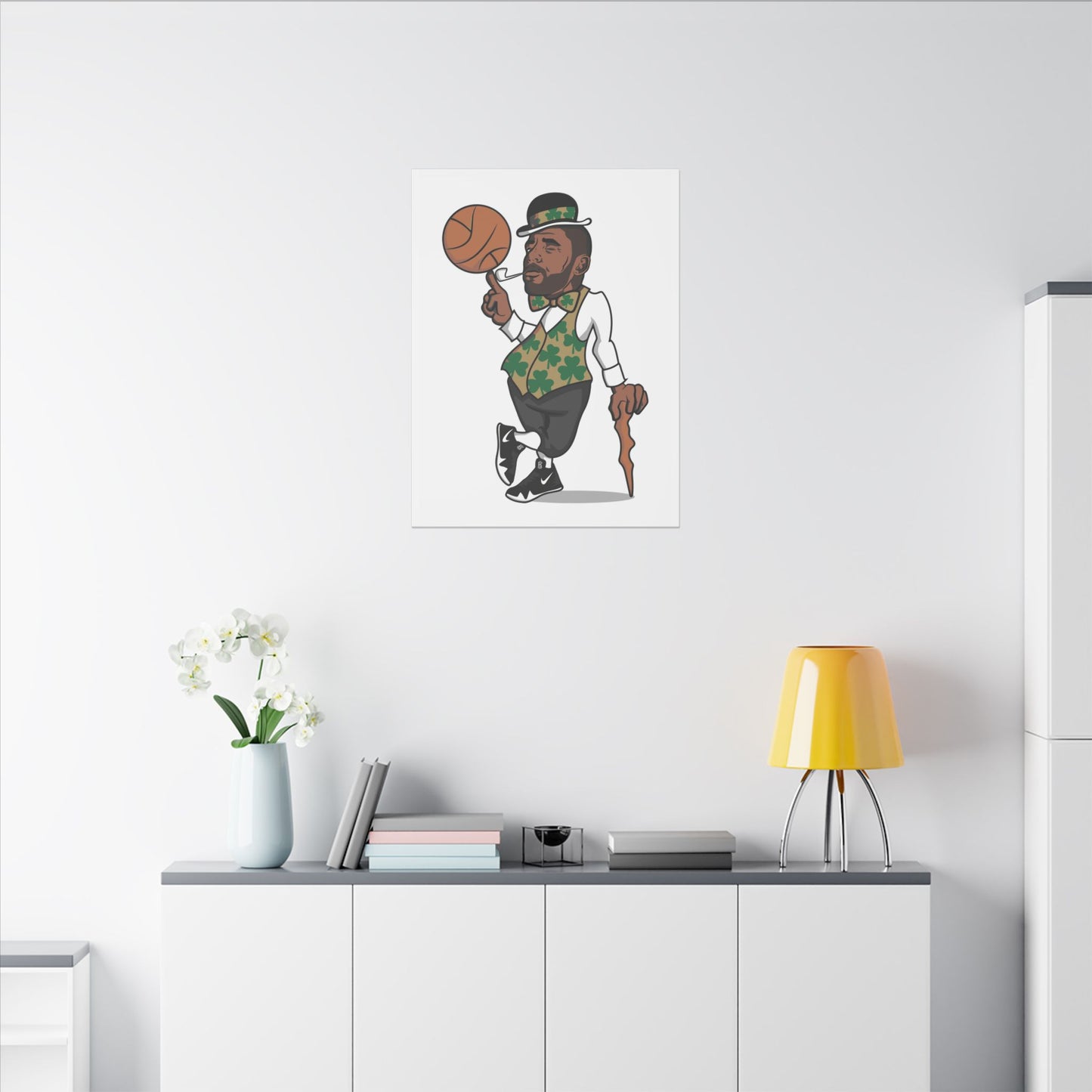 Khris Middleton Art Canvas - Basketball Player Print - CreativeRino
