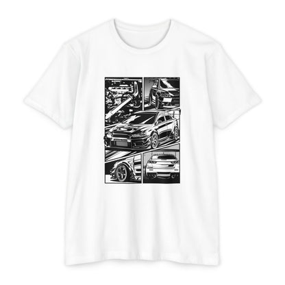 Stylish Car Enthusiast T-Shirt - Unisex CVC Jersey Design - CreativeRino