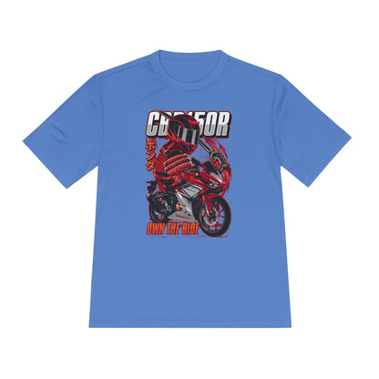 Honda CB150 Motorcycle Enthusiast Moisture Wicking Tee - 'Own the Ride' T-shirt - CreativeRino