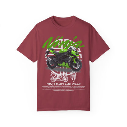 Ninja Kawasaki Z X-6R Unisex T-Shirt - Perfect for Motorcycle Enthusiasts - CreativeRino