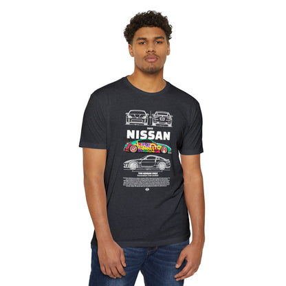 Vintage Nissan 350Z Unisex T-Shirt | Automotive Racing Graphic Tee - CreativeRino