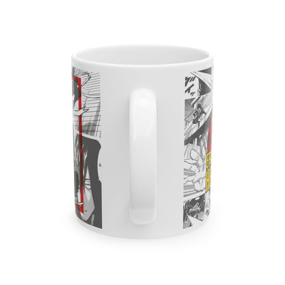 Anime-Inspired Ceramic Mug - Unique Design for Fans - CreativeRino