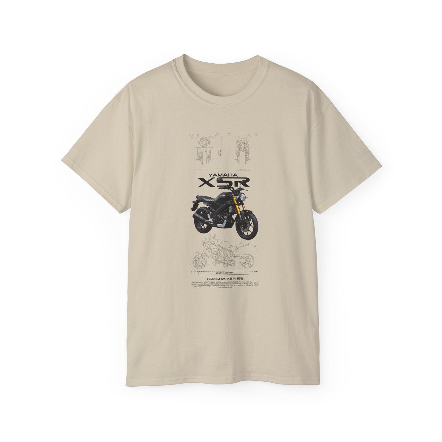 Yamaha XSR Motorcycle Tee - Unisex Ultra Cotton T-Shirt - CreativeRino