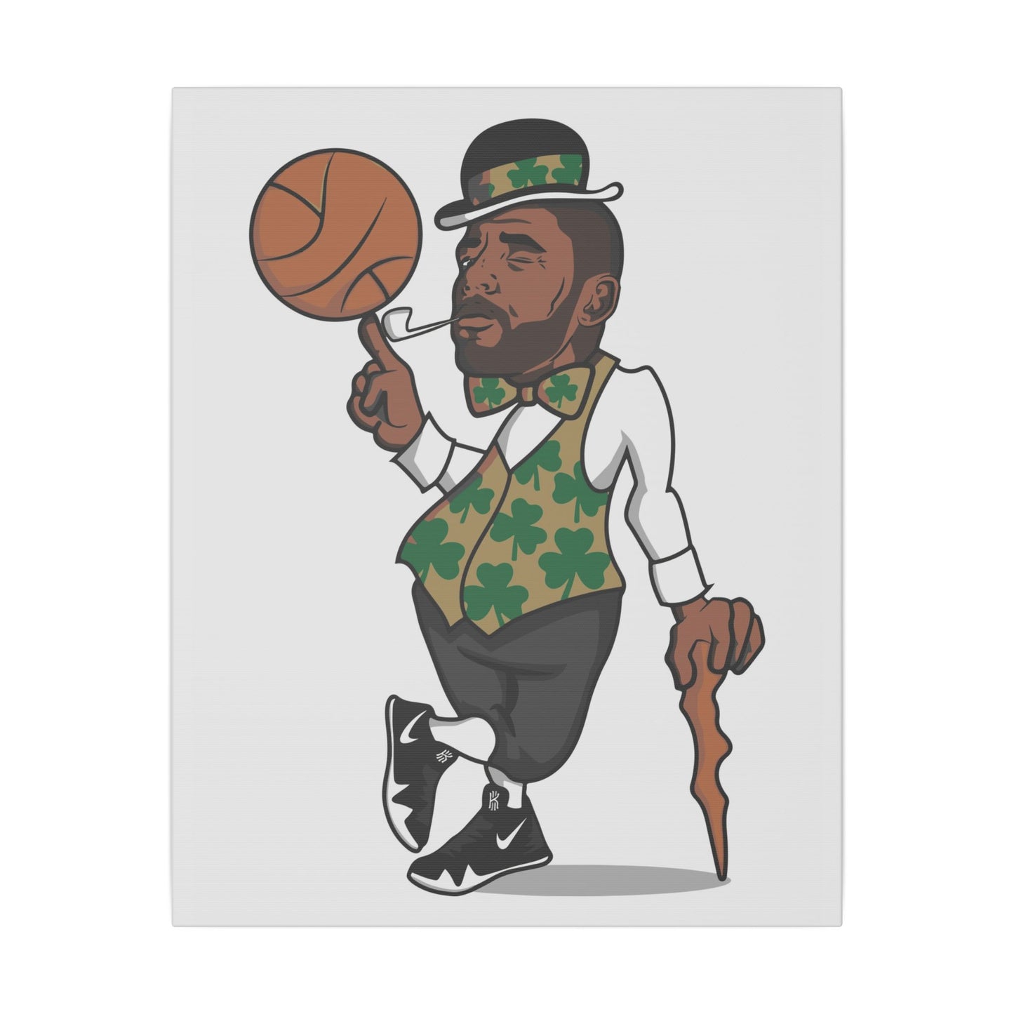 Khris Middleton Art Canvas - Basketball Player Print - CreativeRino