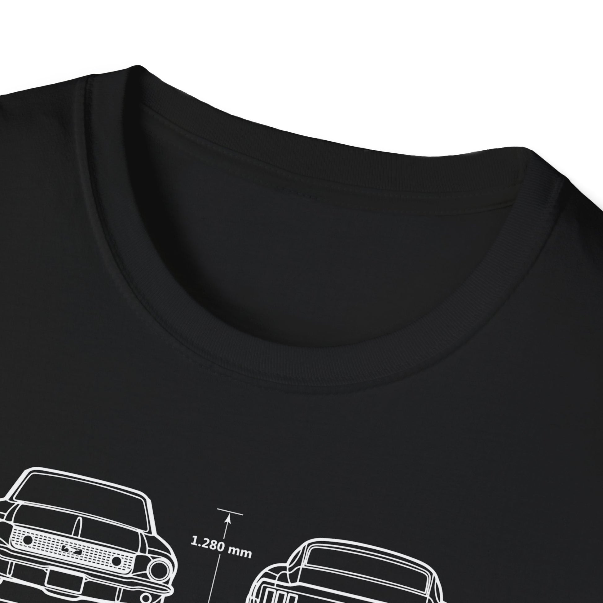 Ford Mustang Shelby GT350 Unisex Softstyle T-Shirt - Car Lovers Tee - CreativeRino