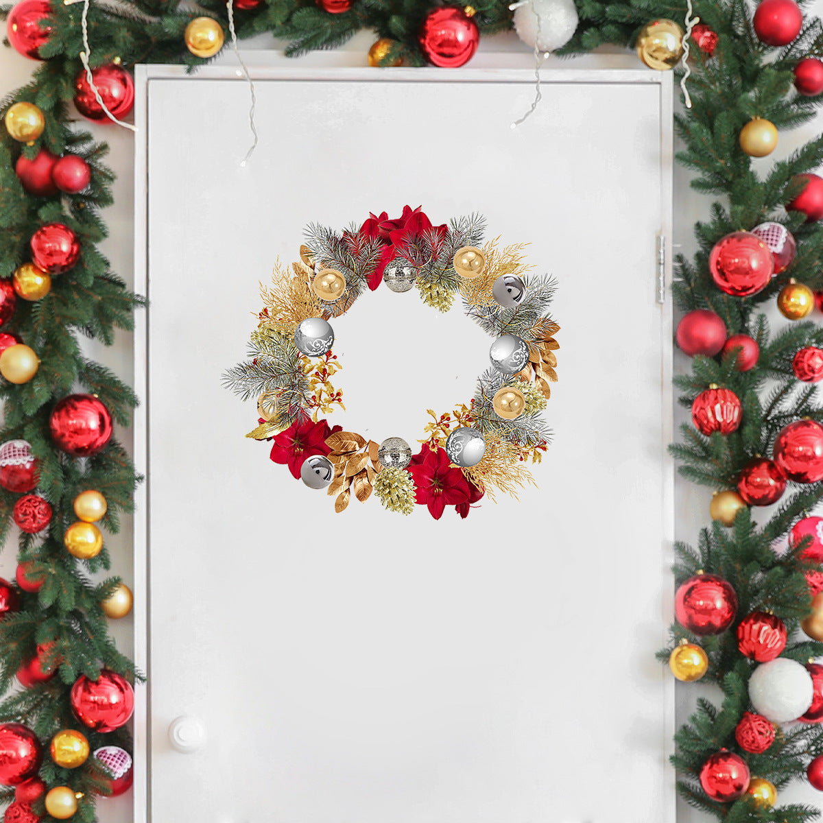 Christmas Wreath for Front Door Decor eprolo
