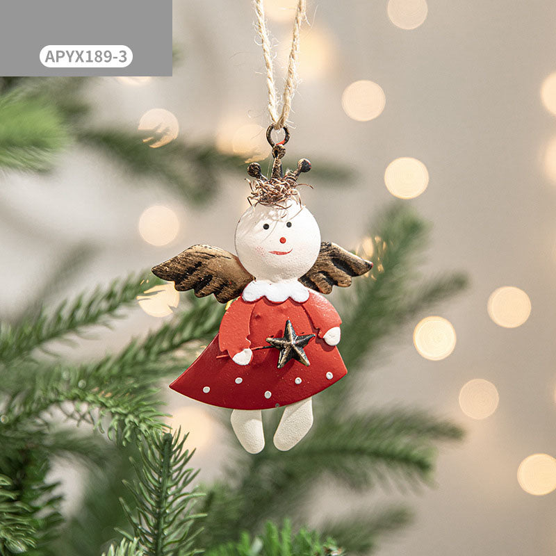 Hand-Painted Snowman Christmas Ornaments | Cute Wooden or Resin Tree Pendants Decor eprolo