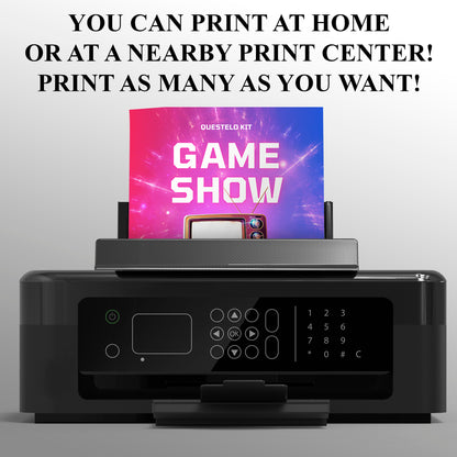 Game Show Birthday Invitation Template - CreativeRino