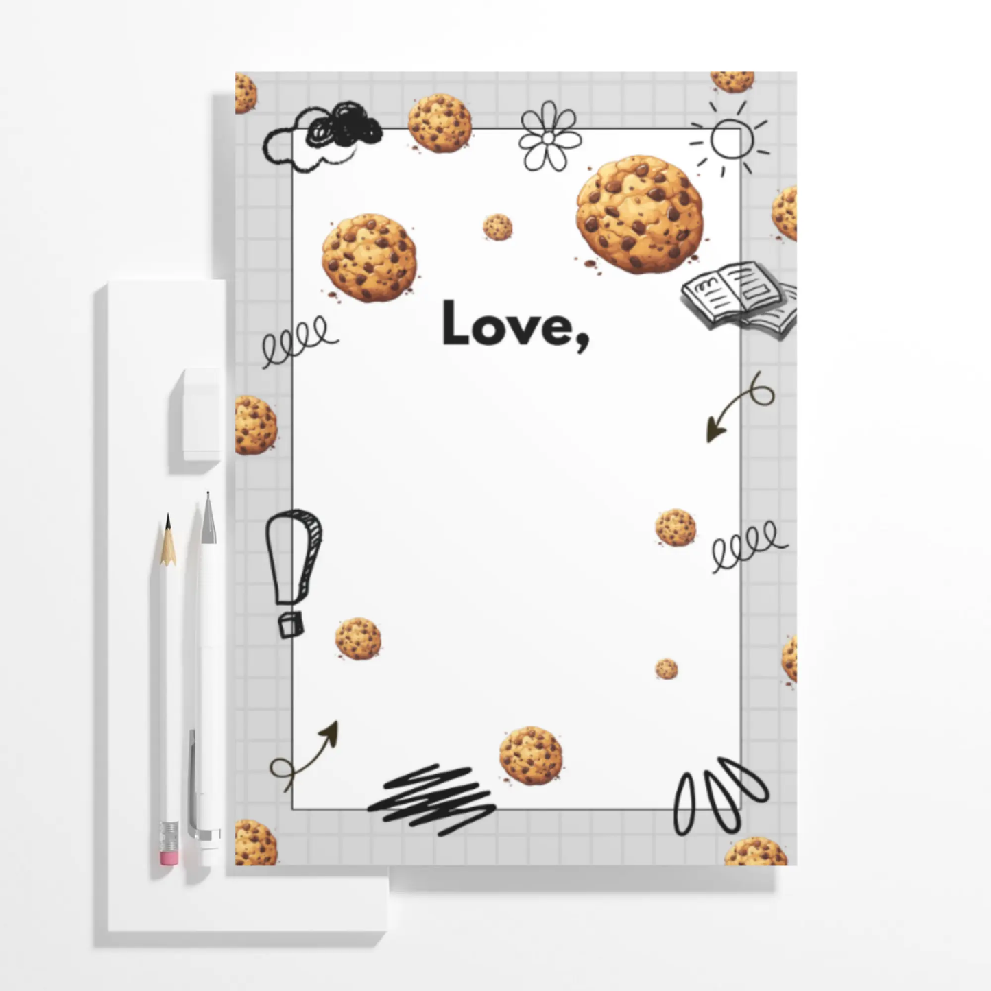 If You Give Your Teacher A Cookie Book Template - CreativeRino