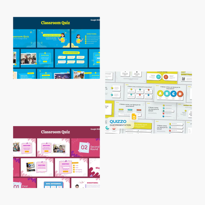 10 Classroom Google Slides and Powerpoint Presentation Template Bundle - CreativeRino