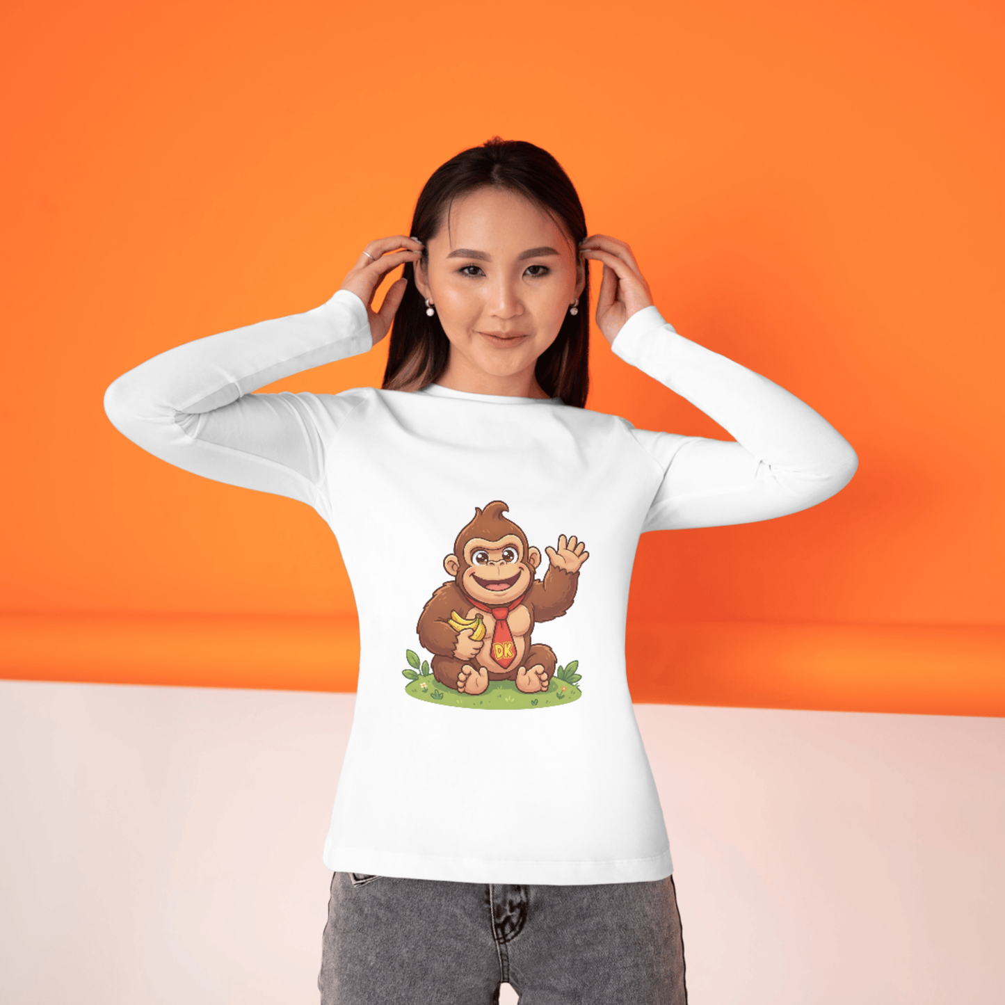 Donkey Kong PNG | High-Resolution Transparent Gaming Character Clipart | Retro Arcade Design Download CreativeRino