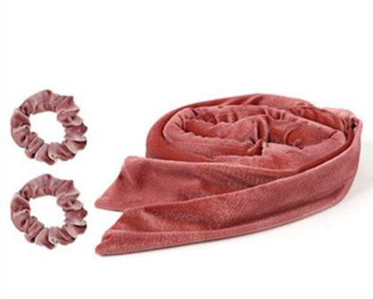 Premium Velvet Heatless Hair Curler Set – Overnight Curly Hair Ribbon Stick for No-Heat Curls CreativeRino