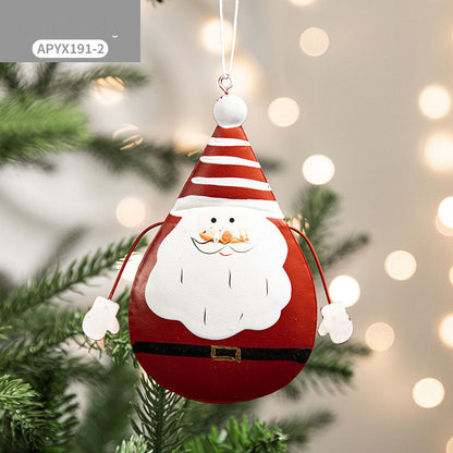 Hand-Painted Snowman Christmas Ornaments | Cute Wooden or Resin Tree Pendants Decor eprolo