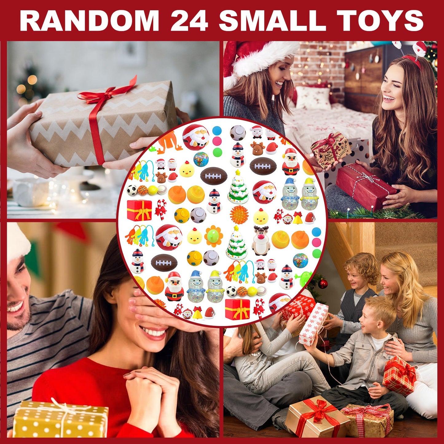 Christmas Blind Box Advent Calendar (24 Surprises) | Anti-Stress Fidget & Relief Toy Gift Set eprolo