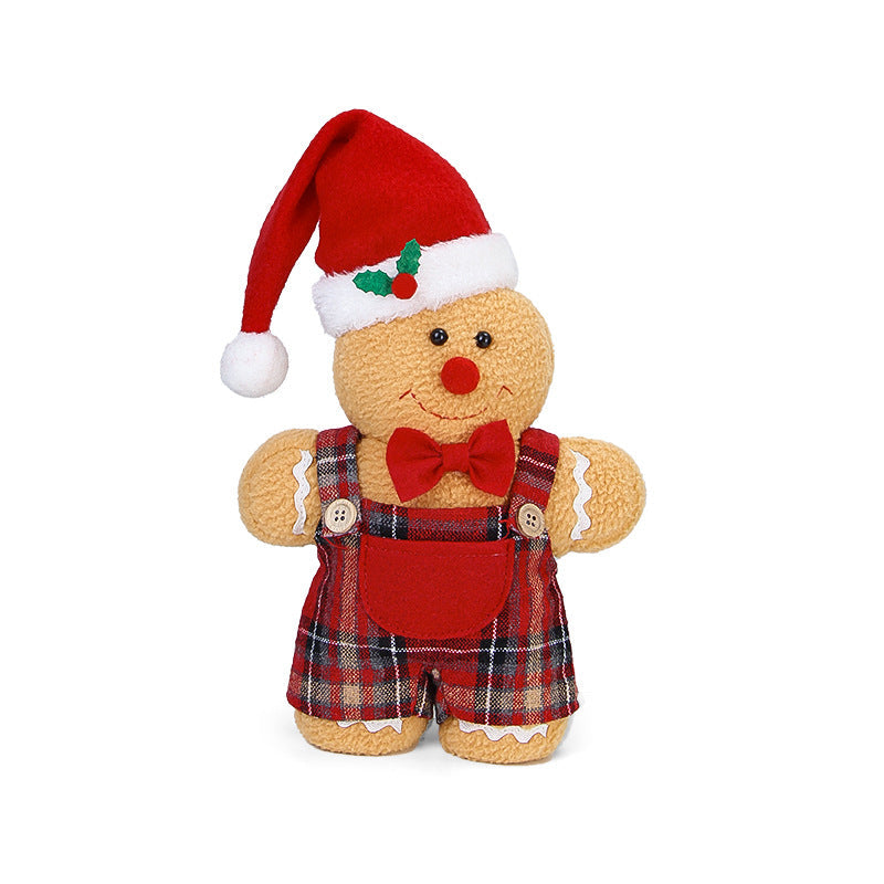 Christmas decoration gingerbread figurine American cartoon Christmas decoration party decoration doll eprolo