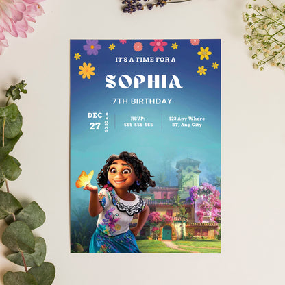 Encanto Birthday Invitation Template - CreativeRino