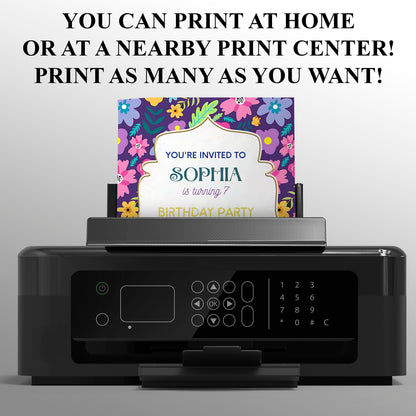 Encanto Birthday Invitation Template - CreativeRino