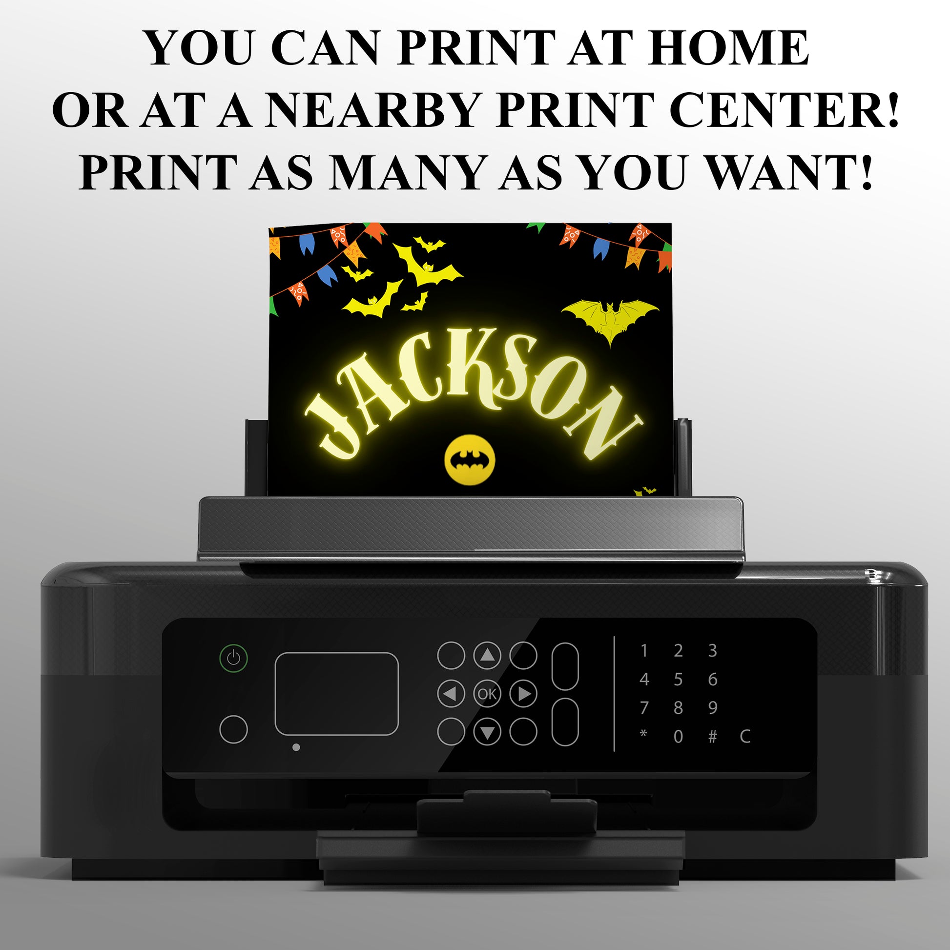 Batman Birthday Invitation Template - CreativeRino