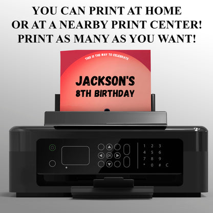 Star Wars Birthday Invitation Template - CreativeRino