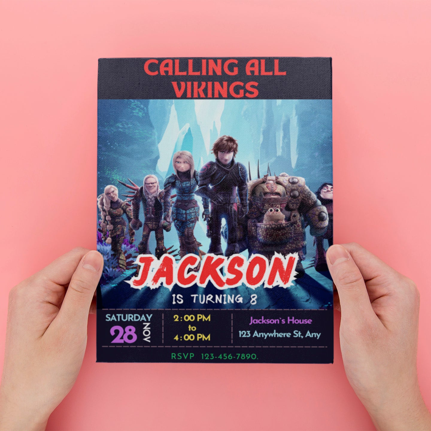 How to Train Your Dragon Party Template - CreativeRino