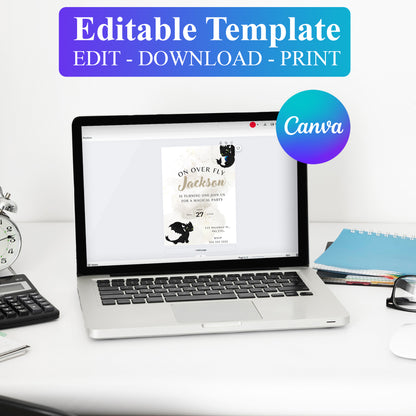 Editable How to Train Your Dragon Invite - CreativeRino