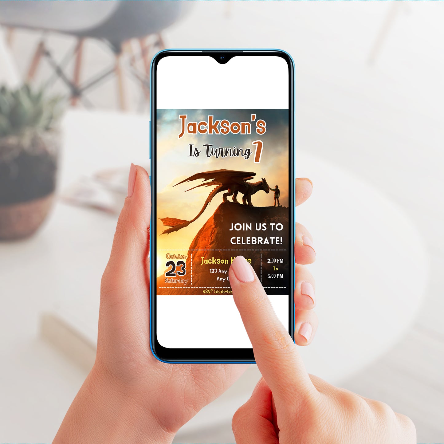 How to Train Your Dragon Theme Invitation - CreativeRino