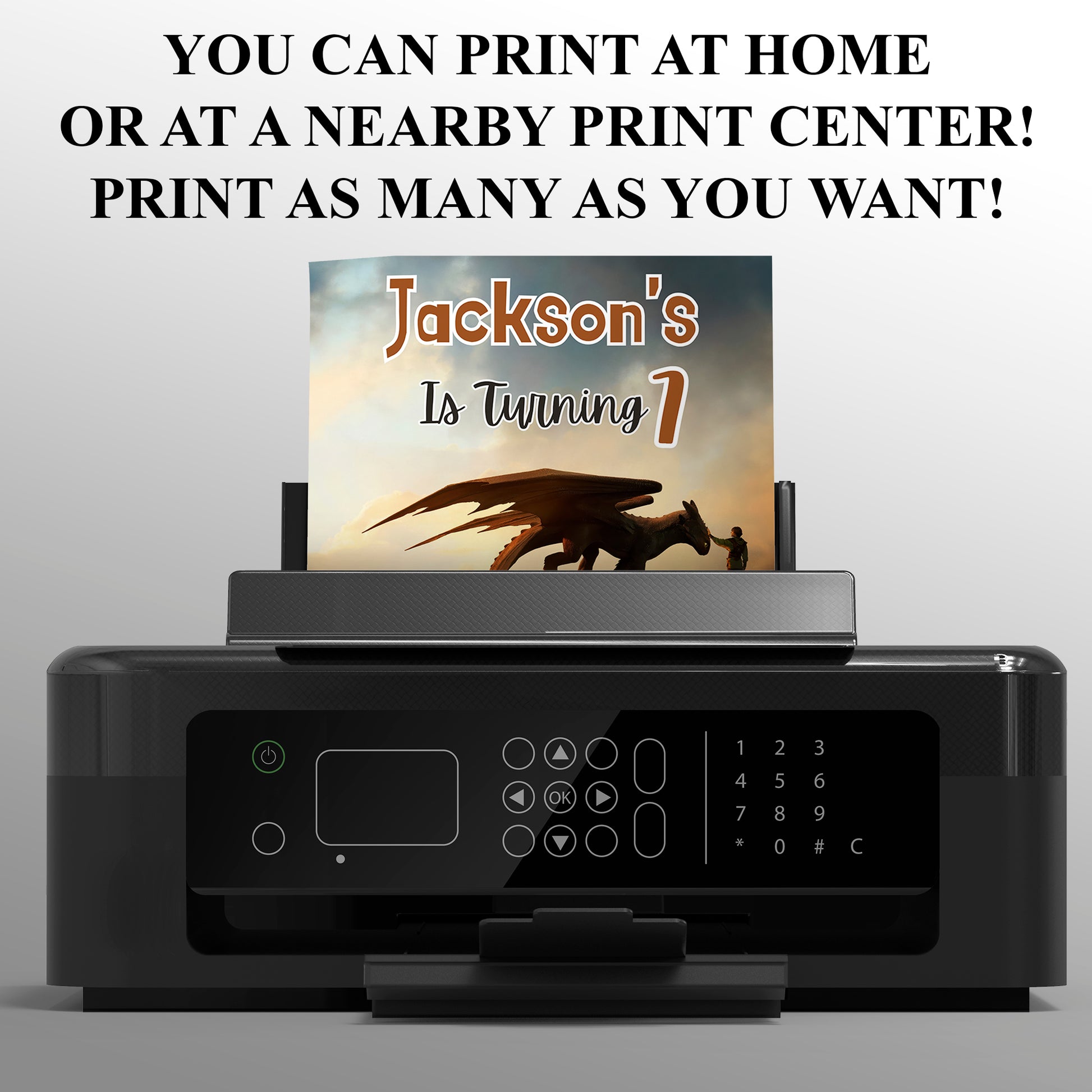 How to Train Your Dragon Theme Invitation - CreativeRino