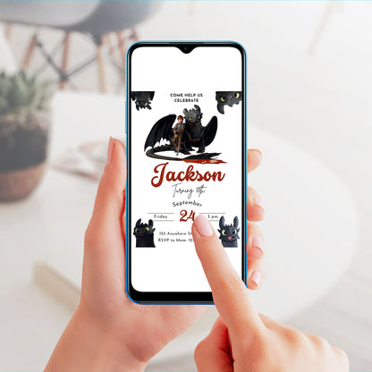 How to Train Your Dragon Birthday Template - CreativeRino