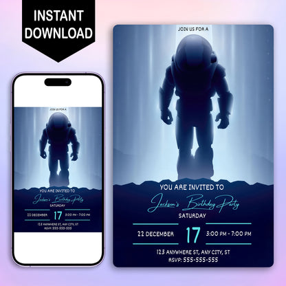 Buzz Lightyear Birthday Invitation Template - CreativeRino